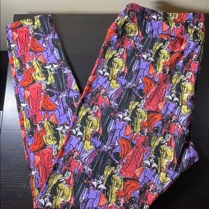 Lularoe Disney Villains Leggings-TC